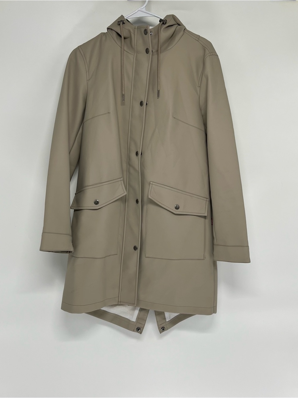 Levi’s rain parka jacket women’s small